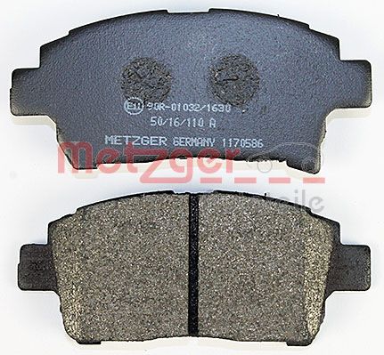 METZGER 1170586 GREENPARTS Bremsbelagsatz, Scheibenbremse
